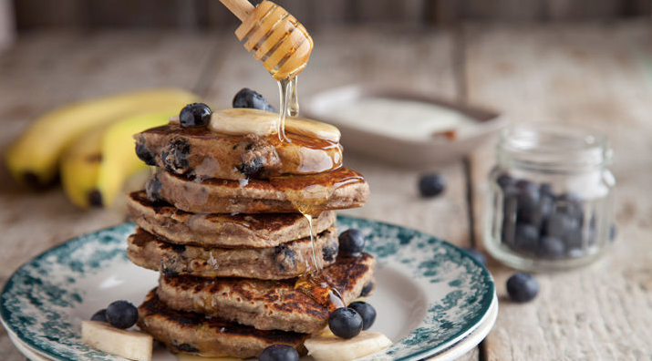 Blueberries & Açai Pancakes